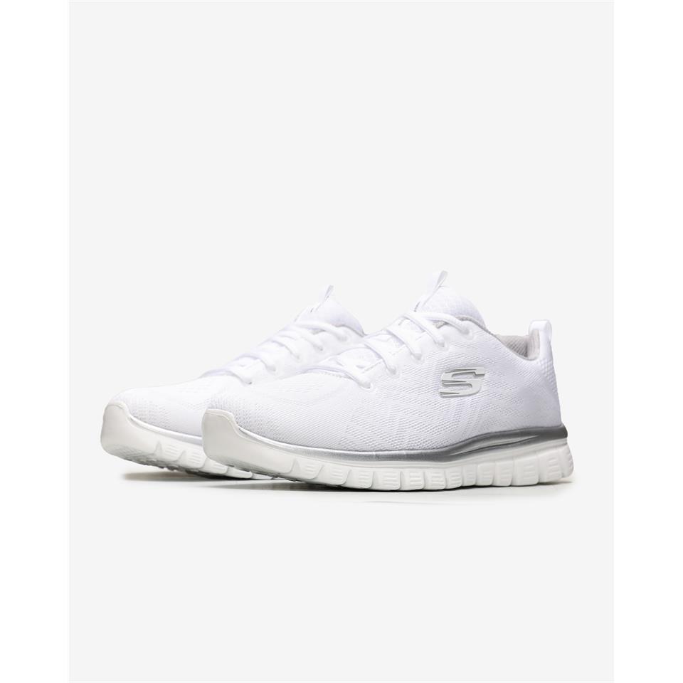 Skechers Graceful-Get Connected Beyaz Kadın Spor Ayakkabı