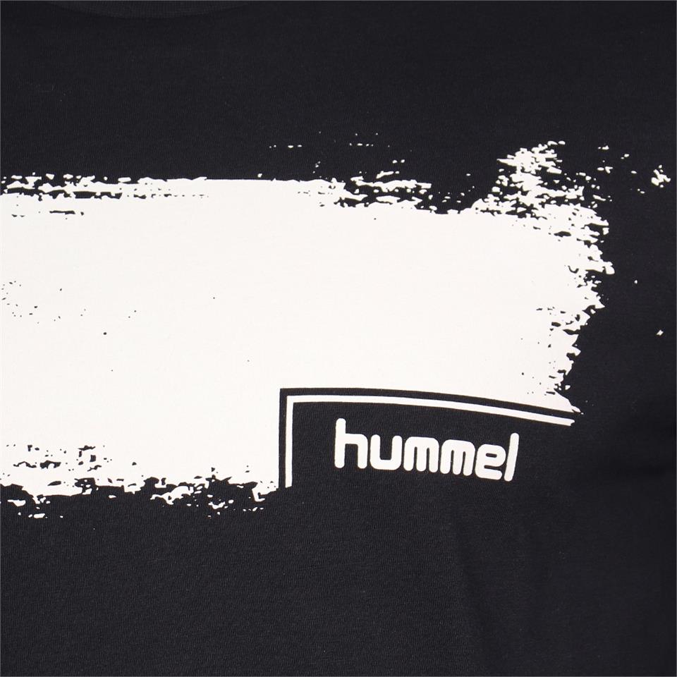 Hummel Hmlbarry T-Shirt S/S Tee Siyah Erkek Tshirt