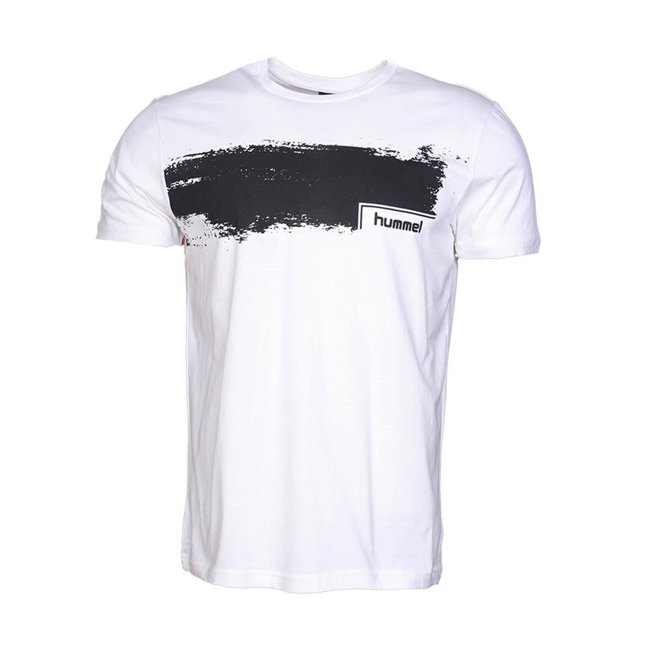 Hummel Hmlbarry T-Shirt S/S Tee Beyaz Erkek Tshirt