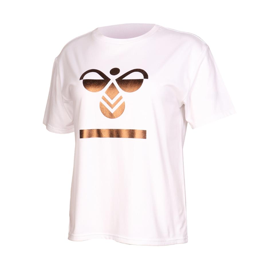 Hummel Hmlbenita T-Shirt S/S Tee Beyaz Kadın Tshirt