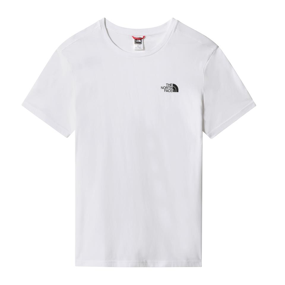 The North Face M S/S Simple Dome Tee Beyaz Erkek Tshirt