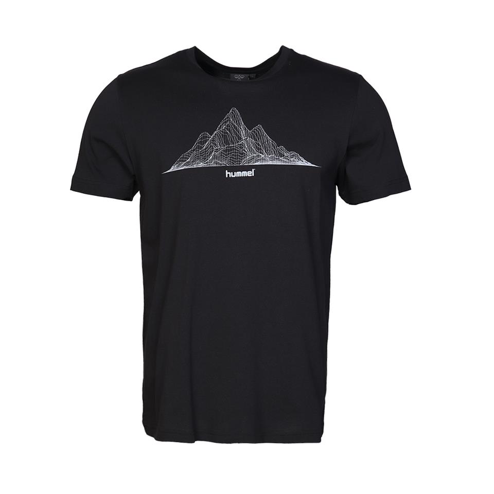 Hummel Hmlzanobi T-Shirt S/S Tee Siyah Erkek Tshirt