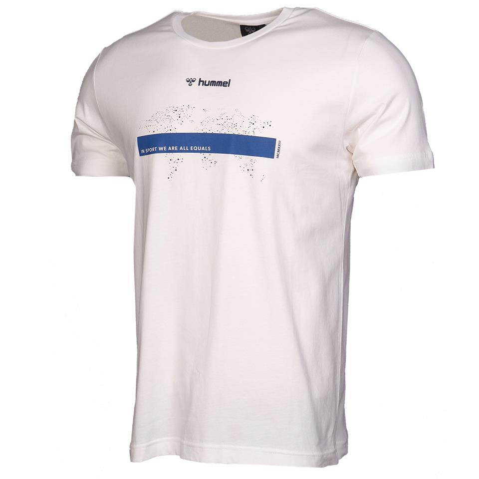 Hummel Oterup T-Shirt S/S Tee Mavi Erkek Tshirt