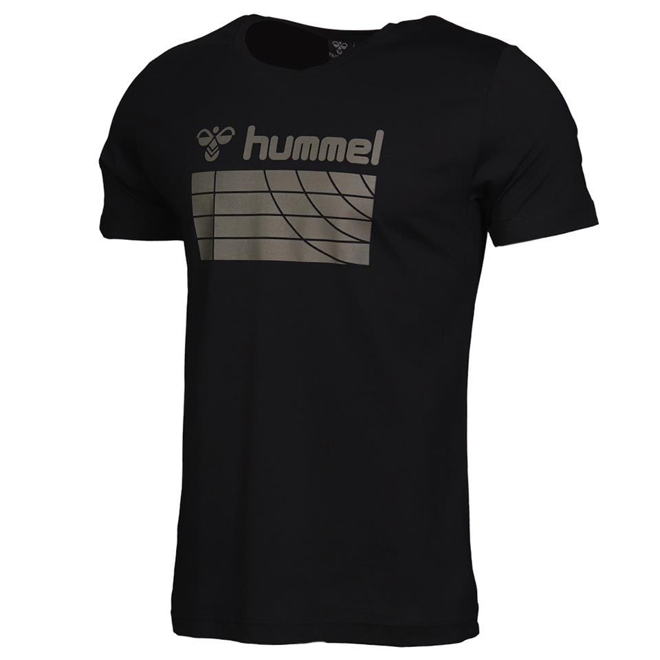 Hummel Lemvig T-Shirt S/S Tee Siyah Erkek Tshirt