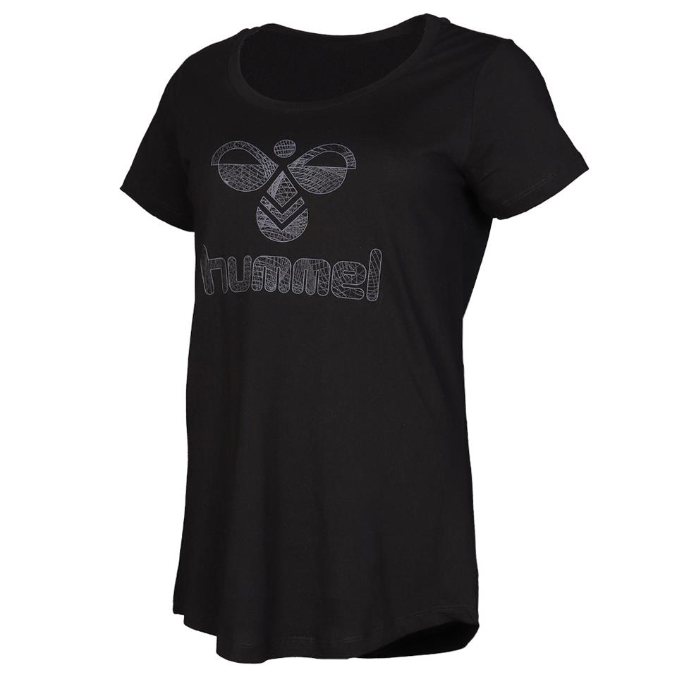Hummel Nibe T-Shirt S/S Tee Siyah Kadın Tshirt