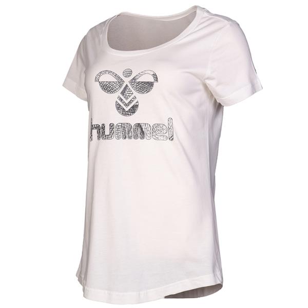 Hummel Nibe T-Shirt S/S Tee Beyaz Kadın Tshirt