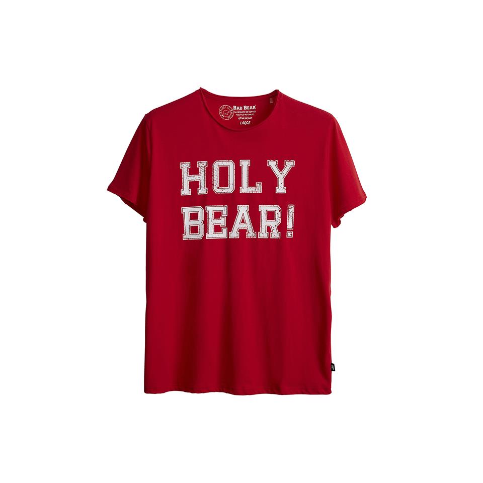 Bad Bear Holy Bear Tee Kırmızı Erkek Tshirt