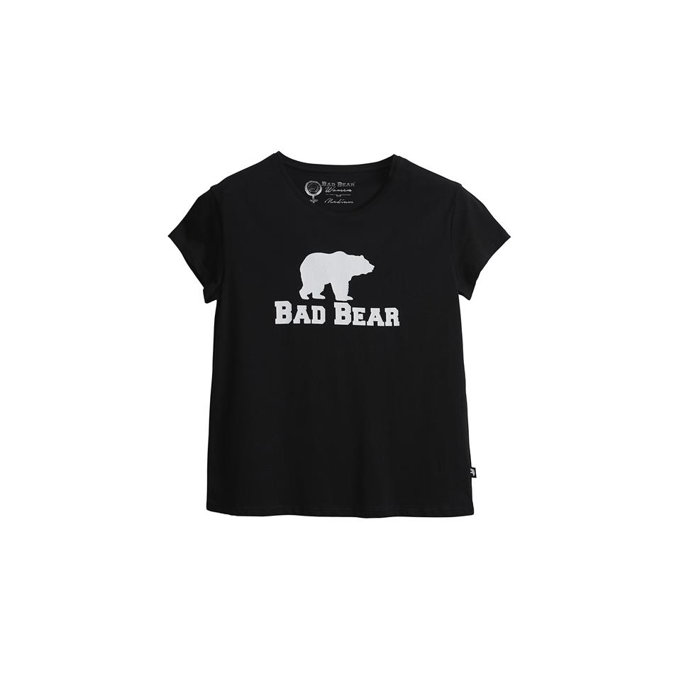 Bad Bear Logo Tee Siyah Kadın Tshirt