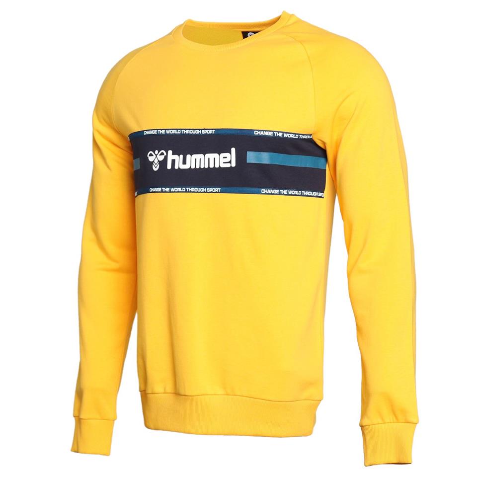 Hummel Hmlmelam Sweatshırt Sarı Erkek Sweatshirt