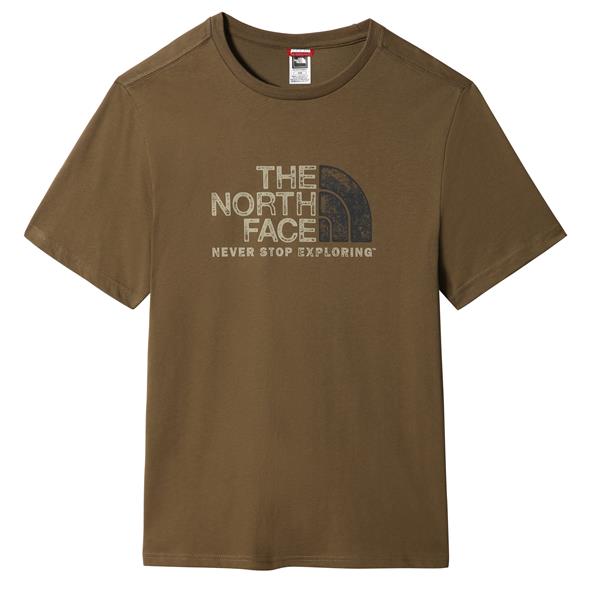 The North Face M S/S Rust 2 Tee Erkek Tshirt - Bisiklet