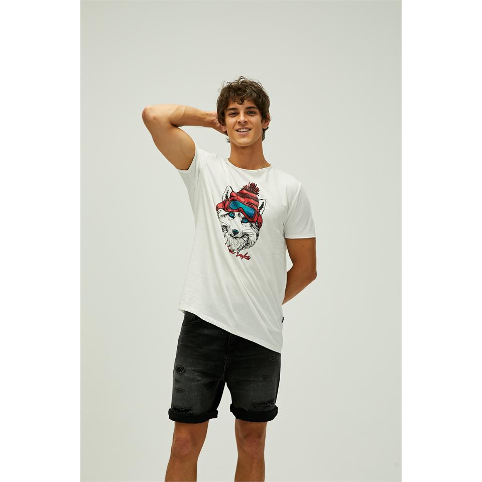 Bad Bear Snowfox T-Shirt Erkek Tshirt - Bisiklet