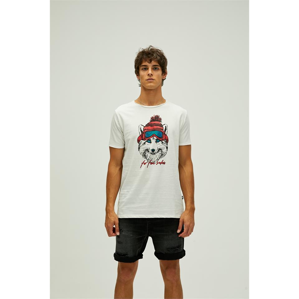 Bad Bear Snowfox T-Shirt Erkek Tshirt - Bisiklet